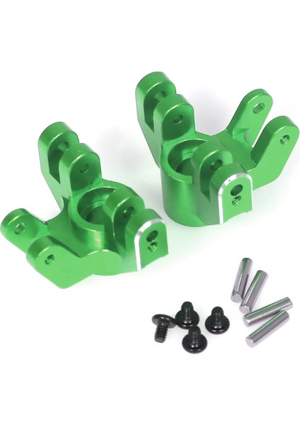 Rc Araba Yükseltme Ön Direksiyon Kupası Kiti 1/18 Mini Fırçalanmış Parçalar Yeşil (Yurt Dışından)