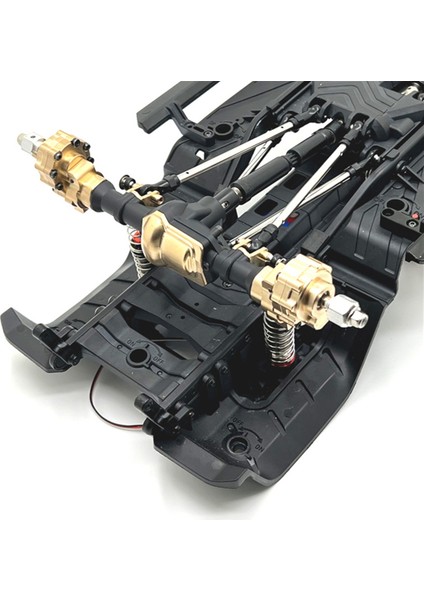 Rc Araba Yükseltme Pirinç Arka Aks Kupası 1/10 Trx4 Huangbo R1001 R1002 R1003 Oyuncak Parçaları (Yurt Dışından)