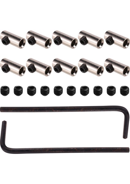 Pinyon Redüktör Kovan Adaptörü 3.175MM Ila 5mm Motor Şaftı / W Anahtar Vida Rc Tekne Araba Için 10 Adet (Yurt Dışından)