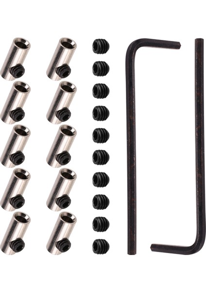 Pinyon Redüktör Kovan Adaptörü 3.175MM Ila 5mm Motor Şaftı / W Anahtar Vida Rc Tekne Araba Için 10 Adet (Yurt Dışından)