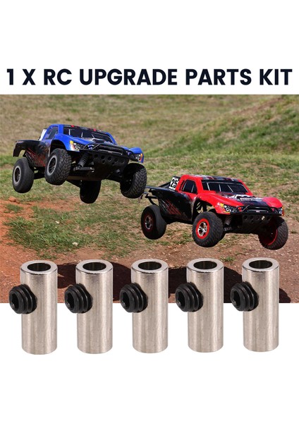 Pinyon Redüktör Kovan Adaptörü 3.175MM Ila 5mm Motor Şaftı / W Anahtar Vida Rc Tekne Araba Için 10 Adet (Yurt Dışından)