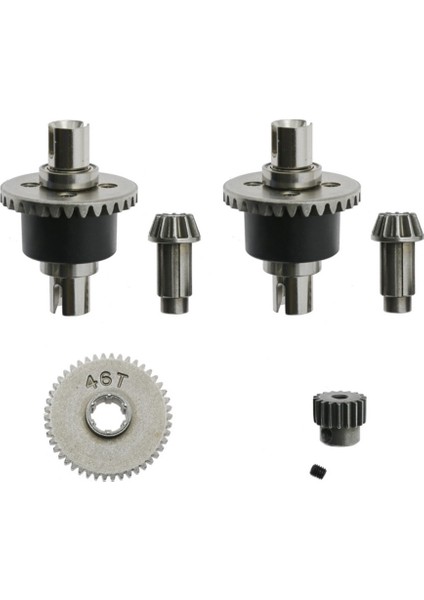 Scy 16101 16102 16103 16201 Pro 1/16 Fırçasız Rc Araba Yükseltmeleri Parçaları Aksesuarları Için Metal Diferansiyel ve Dişli Seti (Yurt Dışından)