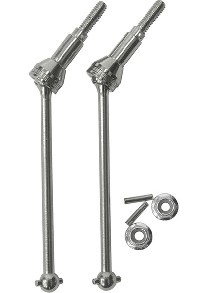 Hbx 901 901A 903 903A 905 905A 1/12 Rc Araba Yükseltme Parçaları Için 12MM Altıgen Metal Ön ve Arka Tahrik Mili (Yurt Dışından)