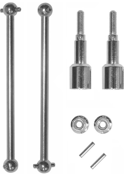 Hbx 901 901A 903 903A 905 905A 1/12 Rc Araba Yükseltme Parçaları Için 12MM Altıgen Metal Ön ve Arka Tahrik Mili (Yurt Dışından)