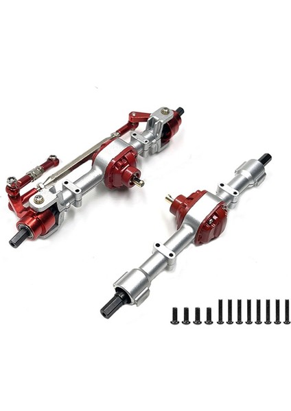 MN78 Metal Ön ve Arka Aks 3mm Ila 4mm Şaft Kovanı Mn-78 Mn 78 1/12 Rc Araba Yükseltme Parçaları, Gümüş (Yurt Dışından)