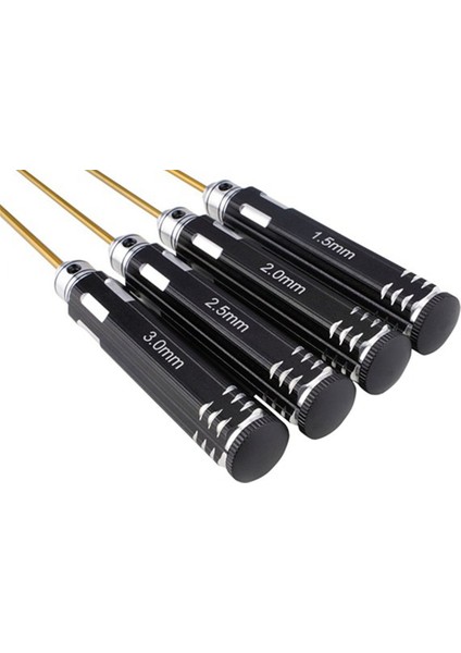 Parçalı Altıgen Tornavida Seti 1,5/2,0/2,5/3,0 mm Uzaktan Kumandalı Araba Modeli Aleti (Yurt Dışından)