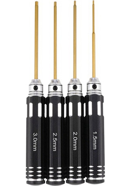 Parçalı Altıgen Tornavida Seti 1,5/2,0/2,5/3,0 mm Uzaktan Kumandalı Araba Modeli Aleti (Yurt Dışından)