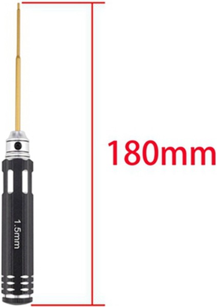 Parçalı Altıgen Tornavida Seti 1,5/2,0/2,5/3,0 mm Uzaktan Kumandalı Araba Modeli Aleti (Yurt Dışından)