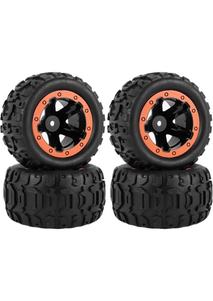 4 Adet 80 mm Kauçuk Lastik Tekerlek 144001 144010 124019 12428 Hbx 16889 SG1601 Rc Araba Yükseltme Parçaları,1 (Yurt Dışından)