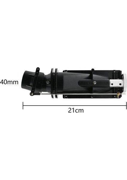 40MM Su Jeti Itici Güç Püskürtme Pompası 3 Bıçaklı Pervane ile 775 Motora Uygun Rc Tekne (Yurt Dışından)