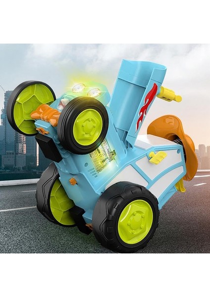 Çılgın Zıplayan Araba, 360° Dönen Uzaktan Kumandalı Araba, Kablosuz Uzaktan Dans Eden Gösteri Arabası, Hafif Müzikli Sallanan Yuvarlanan Elektrikli Çocuk Oyuncak Tren Erkekler/kız (Yurt Dışından) fırsatları