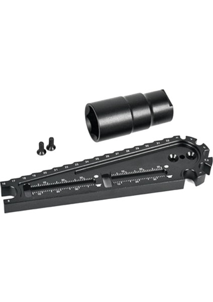 Çok Işlevli 17MM 8mm Altıgen Somun Montaj Aleti Araç Yükseklik Ayar Anahtarı Vida Uzunluğu Ölçümü Rc Araba Için (Yurt Dışından)