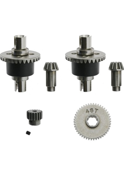 Scy 16101 16102 16103 16201 Pro 1/16 Fırçasız Rc Araba Yükseltmeleri Parçaları Aksesuarları Için Metal Diferansiyel ve Dişli Seti (Yurt Dışından)
