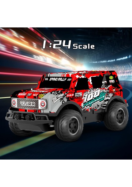 Rc Yarış Uzaktan Kumandalı Araba, 2.4ghz Yüksek Hızlı Uzaktan Kumandalı Kamyon, Li Erkekler ve Kızlar Için 1:24 Rc Arabalar Buggy, Çocuklar Için Oyuncak Araba Hediyeleri (Yurt Dışından)