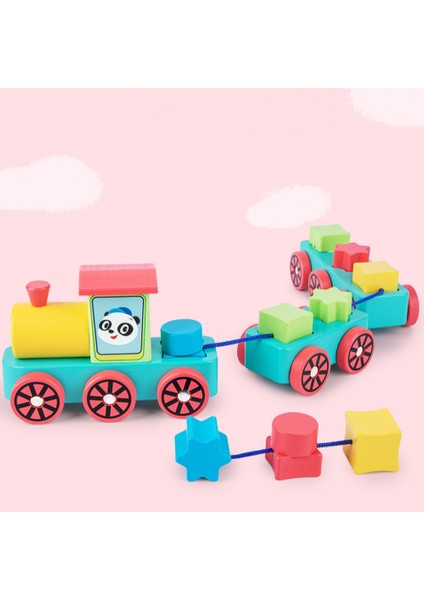 Çocuk Yapı Taşları Denge Oyunu Bulmaca Erken Eğitim Çocuk Oyuncakları Küçük Çocuk Masa Oyunu Oyuncakları (Akıllı Tren) (Yurt Dışından) fırsatları