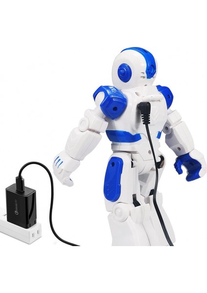 Çocuklar Için Uzaktan Kumandalı Robot, Kızılötesi Denetleyici Oyuncaklarla Akıllı Programlanabilir Robot, Dans, Şarkı Söyleme, Ay Yürüyüşü ve LED Gözler, Hareket Algılama (Yurt Dışından)
