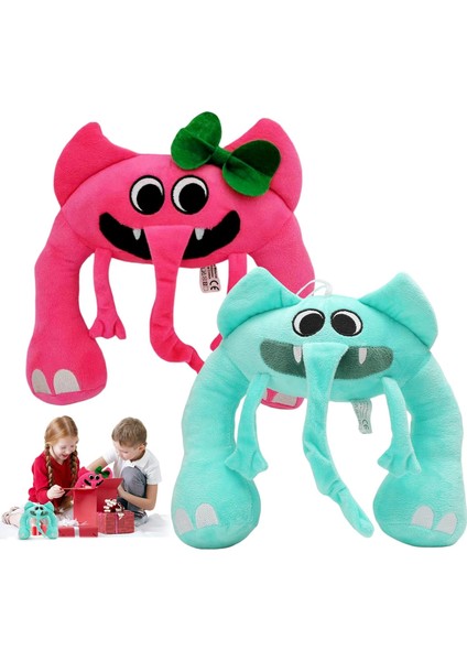 Peluş Oyuncaklar, Yumuşak Dolması Figürü, Noel Için Çocuk Hediyesi, Doğum Günü, Çocuklar Için Mevcut Yaş 2,3,4,5, Erkek ve Kız Hediyesi, 2 Adet (Yurt Dışından)