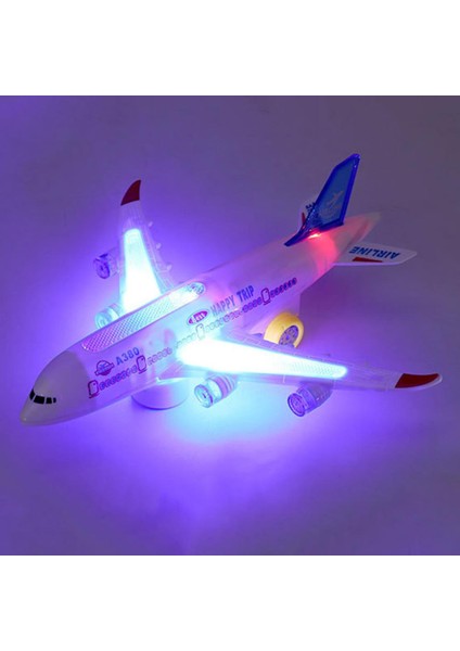 Uçak Oyuncakları Uygulamalı Enerji Tasarruflu Çocuk Oyuncakları 360 Dönüş Elektrikli A380 Mobil Flaş (Yurt Dışından) fiyatları