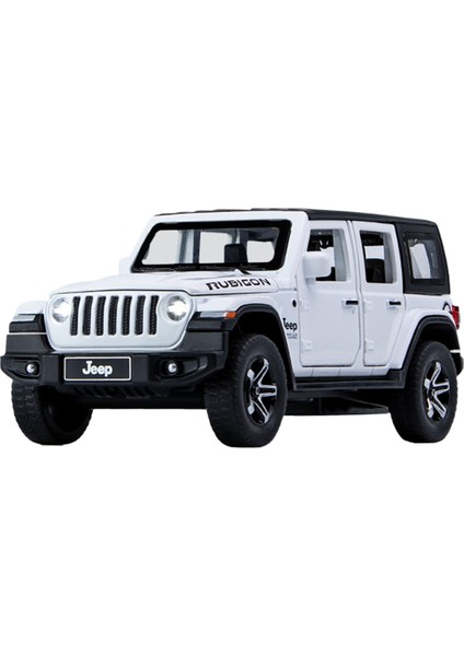 1:32 Jeep Wrangler Rubicon Alaşım Araba Modeli Döküm Metal Arazi Aracı (Yurt Dışından)