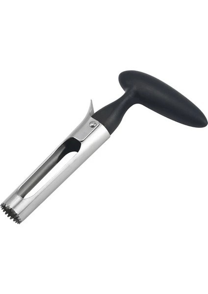 Qhq Siyah Paslanmaz Çelik Elma Oyacağı Mutfak Bıçağı Çok Fonksiyonlu Oyacağı Uygun Mutfak Gadget Meyve Oyacağı Tart Hamuru Ayırıcı (Yurt Dışından)