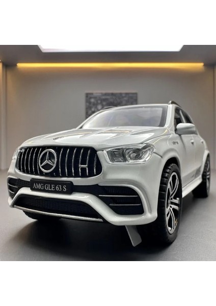 1:32 Mercedes-Benz GLE63S Arazi Aracı Modeli Ses ve Işık Toplu Metal Oyuncak (Yurt Dışından) fiyatları