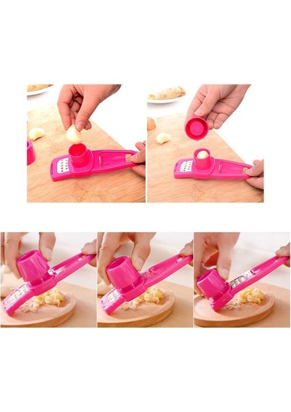 Yeşil 1 Pc Sarımsak Kırıcı Basın Çok Fonksiyonlu Manuel Zencefil Sarımsak Taşlama Rende Kesici Sarımsak Soyucu Mutfak Aksesuarları Gadget (Yurt Dışından)