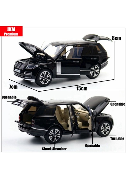 1/32 Land Rover Range Rover Spor Oyuncak Araba Suv Minyatür Model Döküm Alaşım (Yurt Dışından)