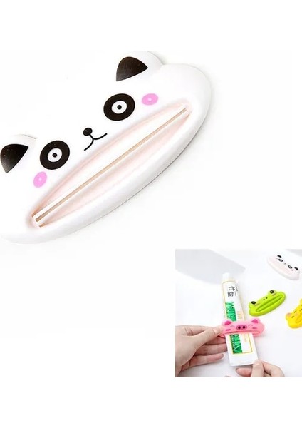 Beyaz Panda Mutfak Aksesuarları 1 Adet Plastik Haddeleme Tüp Sıkacağı Diş Macunu Manuel Ekstruder Mutfak Aletleri Mutfak Ürünleri Aracı Cocina (Yurt Dışından)