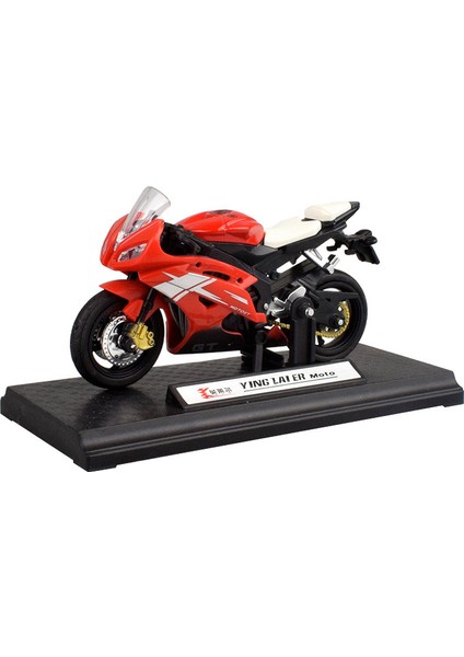 1:64 Mını Dekorasyon Yamaha Motosiklet Simülasyon Alaşım Motosiklet Modeli Çocuk Oyuncak Festivali (Yurt Dışından)