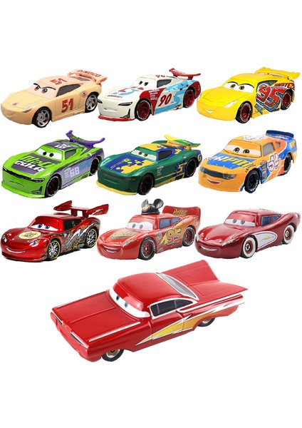 1:55 Disney Pixar Arabalar 3 Şimşek Mcqueen Yarış Evi Alma Raymond Jackson Storm Ramirez (Yurt Dışından) fiyatları