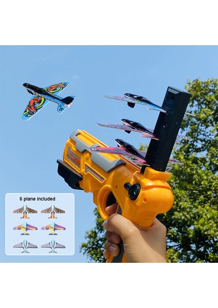 Airplane Launcher Bubble 6 Eğlenceli Uçak Oyuncakları ve Küçük Uçak Oyuncakları (Yurt Dışından)