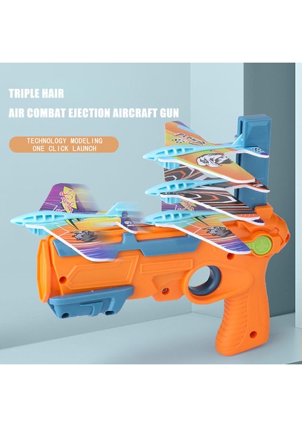Airplane Launcher Bubble 6 Eğlenceli Uçak Oyuncakları ve Küçük Uçak Oyuncakları (Yurt Dışından)