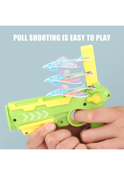 Airplane Launcher Bubble 6 Eğlenceli Uçak Oyuncakları ve Küçük Uçak Oyuncakları (Yurt Dışından)