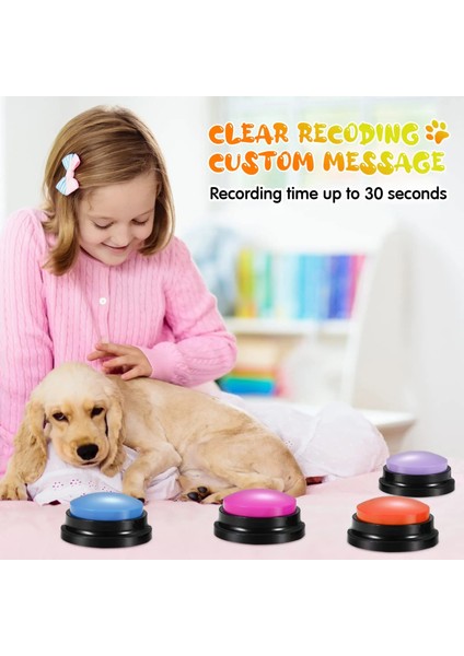 Komik Köpek Kayıtları Evcil Hayvan Oyuncak Seyahat Konuşan Evcil Hayvan Başlatıcısı (Yurt Dışından)