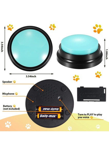 Komik Köpek Kayıtları Evcil Hayvan Oyuncak Seyahat Konuşan Evcil Hayvan Başlatıcısı (Yurt Dışından)