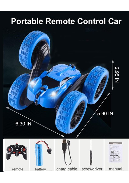 Uzaktan Kumandalı Araba, Rc Arabalar 2.4ghz Hızlı Dublör Rc Araba, 4WD 360° Dönen Farlı Rc Kamyonlar, Off Road Rc Paletli Noel Oyuncak Arabalar Çocuklar Için Erkek Kız Doğum Günü (Yurt Dışından) fiyatları