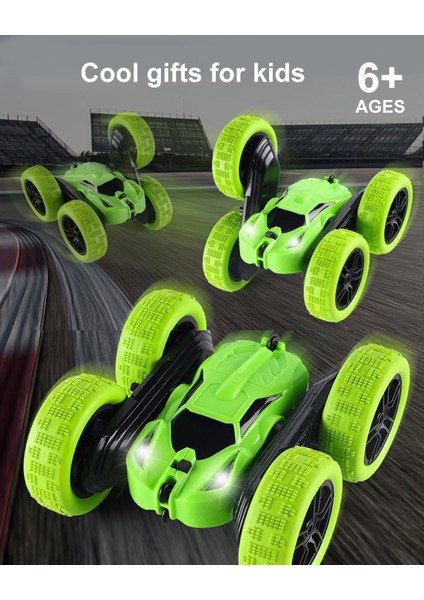 Uzaktan Kumandalı Araba, Rc Arabalar 2.4ghz Hızlı Dublör Rc Araba, 4WD 360° Dönen Farlı Rc Kamyonlar, Off Road Rc Paletli Noel Oyuncak Arabalar Çocuklar Için Erkek Kız Doğum Günü (Yurt Dışından) indirimleri