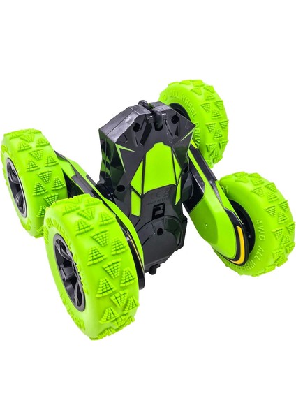 Rc Dublör Arabalar Uzaktan Kumandalı Araba Çift Taraflı Sürüş 360 Derece Döndürme Dönen Araba Oyuncak, Yeşil (Yurt Dışından) modelleri
