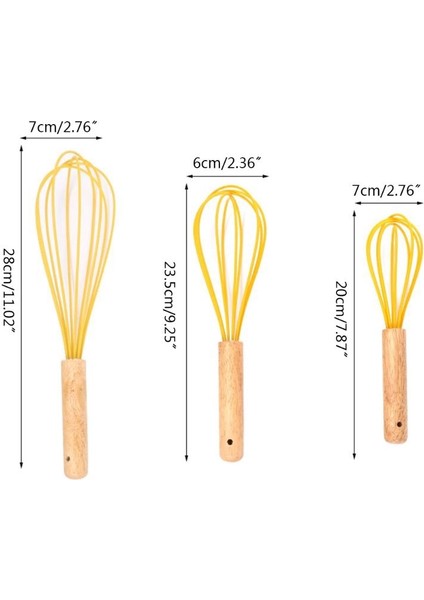 12 Inç Manuel Yumurta Çırpıcı Ahşap Saplı Silikon Mikser Yumurta Çırpıcı Çırpma Mutfak Alet Yumurta Krem Karıştırma Mutfak Pişirme Pasta Araçları (Yurt Dışından) modelleri