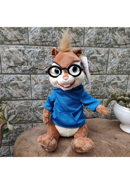 25 cm Film Oyuncak Alvin ve Sincap Theodore Peluş Sincap Sevimli Sincap Karikatür Doldurulmuş Hayvan (Yurt Dışından) fiyatları
