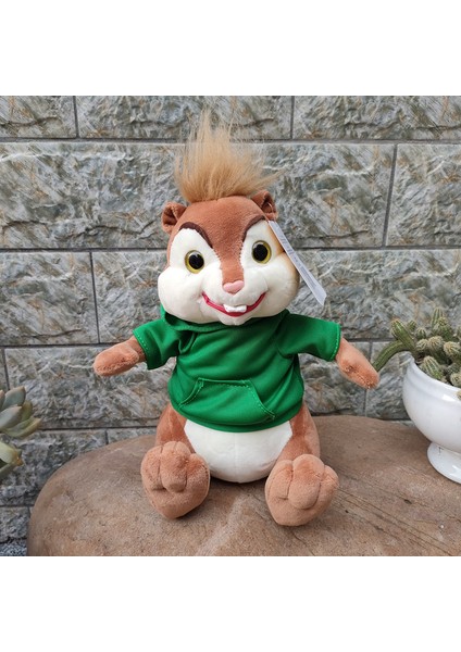 25 cm Film Oyuncak Alvin ve Sincap Theodore Peluş Sincap Sevimli Sincap Karikatür Doldurulmuş Hayvan (Yurt Dışından) modelleri