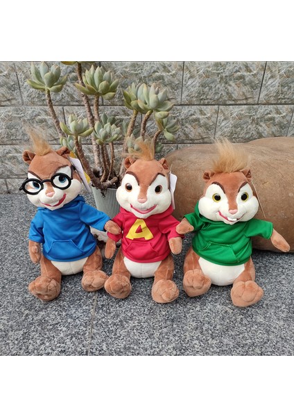25 cm Film Oyuncak Alvin ve Sincap Theodore Peluş Sincap Sevimli Sincap Karikatür Doldurulmuş Hayvan (Yurt Dışından) indirimleri