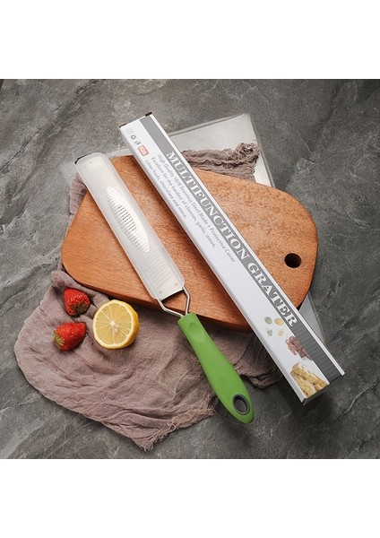 Yeşil 1 Adet Paslanmaz Çelik Çok Amaçlı Limon Rende Pişirme Aracı Peynir Rende Silecek Mutfak Gadget (Yurt Dışından) fırsatları