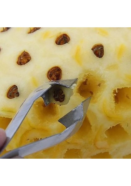 1 Adet Paslanmaz Çelik Kesme Makinesi Yaratıcı Ananas Göz Soyucu Pratik Tohum Sökücü Klip Tart Dilimleme Klip Meyve Araçları Mutfak Aletleri (Yurt Dışından) fırsatları