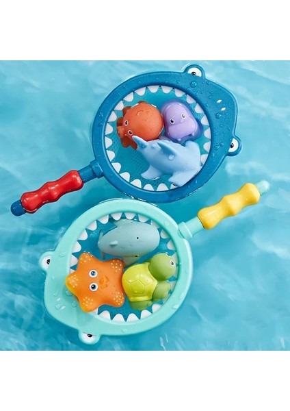Sprey Banyo Oyuncak Seti Raket Oyun Suyu Vinil Hayvan 6 Parçalı Set (Yurt Dışından) fiyatları
