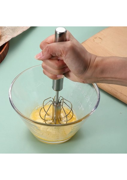 Yarı Otomatik 1 Adet Metal Yumurta Çırpıcı Metal El Basınçlı Döner Yarı Otomatik Çırpma Köpürtücü Döndür El Mutfak Pişirme Araçları (Yurt Dışından) modelleri