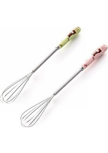 Mavi Çırpma Yumurta Çırpıcı Mini Küçük El Kahve/süt Köpürtücü Tel Kırbaç Balon Pişirme Metal Yumurta Aracı Pişirme (Yurt Dışından)