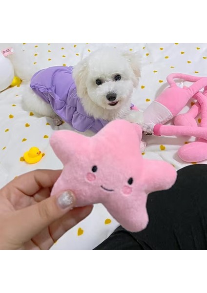 Sevimli Köpek Yavrusu Kedi Gıcırtılı Oyuncak Çiğnemeye Dayanıklı Evcil Hayvan Çiğneme Oyuncağı (Yurt Dışından)