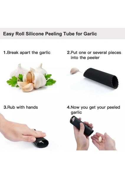 Küçük Rastgele Renk 1 Adet Silikon Sarımsak Soyucu Sarımsak Rulo Striptizci Silikon Sarımsak Soyma Tüpü Yükseltme Rulo Tüp Sarımsak Araçları (Yurt Dışından) fırsatları