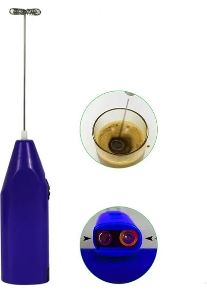 G472A Mini Elektrikli Kahve Blender El Yumurta Çırpıcı Kabarcık Içecek Karıştırıcı Yaratıcı Elektrikli Yumurta Çırpıcı Elektrikli Süt Blender (Yurt Dışından)